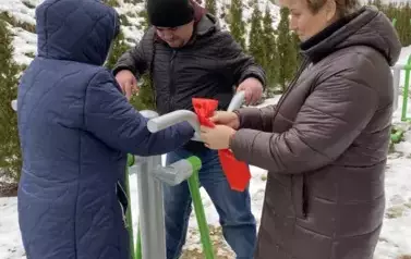 Realizacja projektu &bdquo;Budowa siłowni zewnętrznej dla os&oacute;b niepełnosprawnych&rdquo; 8